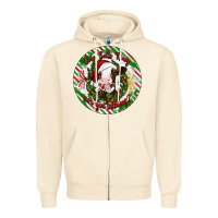 Sandshell Christmas cow bells ring are you listening Zipper Hoodie - Artiststas