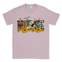 Lilac christmas nurse sunflower Classic Tee - FaDigitalArtStudio