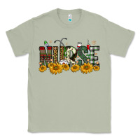 Matcha christmas nurse sunflower Classic Tee - FaDigitalArtStudio