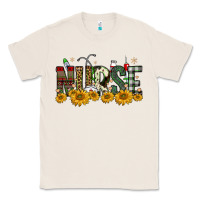 Natural christmas nurse sunflower Classic Tee - FaDigitalArtStudio