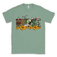Sage christmas nurse sunflower Classic Tee - FaDigitalArtStudio