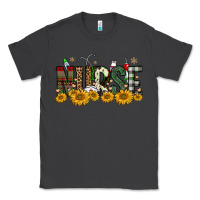 Smoke christmas nurse sunflower Classic Tee - FaDigitalArtStudio