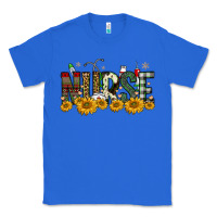 True Royal christmas nurse sunflower Classic Tee - FaDigitalArtStudio