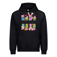 Black easter teacher pencils Urban Hoodie - Artiststas