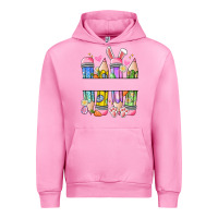 Fuchsia Pink easter teacher pencils Urban Hoodie - Artiststas