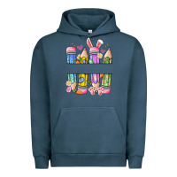 Pigment Midnight Navy easter teacher pencils Urban Hoodie - Artiststas