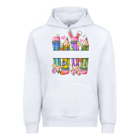 White easter teacher pencils Urban Hoodie - Artiststas