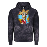 Cloud Black Sombrero Llama Vintage Hoodie - RanaPortraitStore