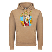 Vintage Coffee Sombrero Llama Vintage Hoodie - RanaPortraitStore