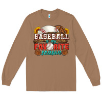 Toasted Coconut baseball is my favorite season Long Sleeve Tee - HRA Design Shop