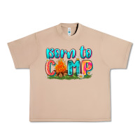 Burro born to camp Urban Heavy Tee - Zillion Design Studio