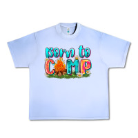 Grape Ice born to camp Urban Heavy Tee - Zillion Design Studio