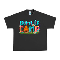 Pigment Black born to camp Urban Heavy Tee - Zillion Design Studio