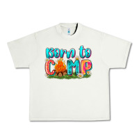 Pistachio born to camp Urban Heavy Tee - Zillion Design Studio
