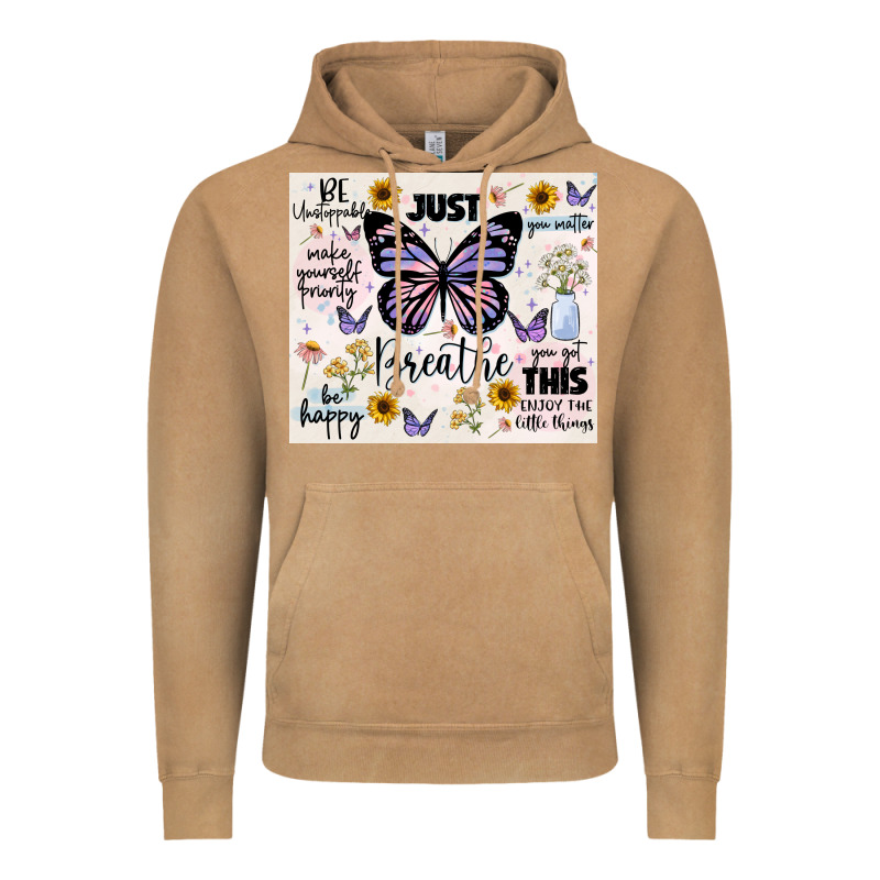 Just Breathe Vintage Hoodie by JahusDesignShop | Teevron