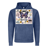 Vintage Denim just breathe Vintage Hoodie - JahusDesignShop