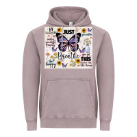 Vintage Zinc just breathe Vintage Hoodie - JahusDesignShop