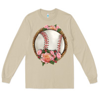 Mushroom western baseball with roses Long Sleeve Tee - HRA Design Shop