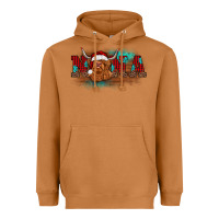 Meerkat christmas nana highland cow Heavyweight Hoodie - BarkalooDesign