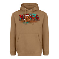 Toasted Coconut christmas nana highland cow Heavyweight Hoodie - BarkalooDesign