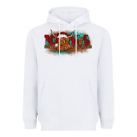 White christmas nana highland cow Heavyweight Hoodie - BarkalooDesign