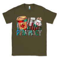 Army Green coffee pharmacy Classic Tee - RacoonDesign
