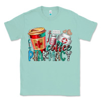 Seafoam coffee pharmacy Classic Tee - RacoonDesign