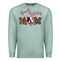 Seafoam French Bulldog Mom Premium Sweatshirt - Jasminsmagicworld