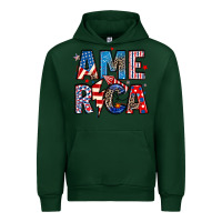 Forest Green america 4th of july Urban Hoodie - Artiststas
