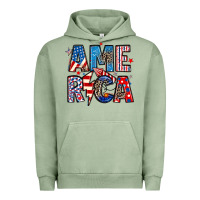 Pigment Oil Green america 4th of july Urban Hoodie - Artiststas