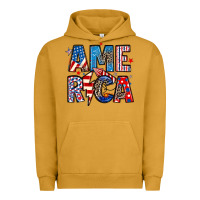 Pigment Peanut Butter america 4th of july Urban Hoodie - Artiststas