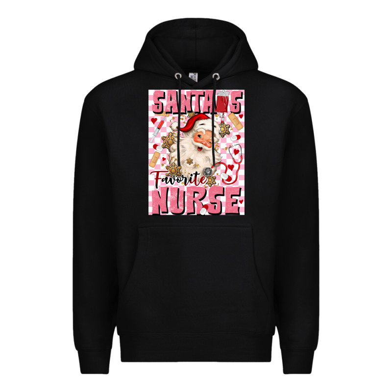 Santas Favorite Nurse Premium Hoodie by MaliasSmallBusiness | Teevron