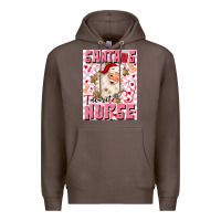 Coffee santas favorite nurse Premium Hoodie - MaliasSmallBusiness