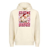 Sandshell santas favorite nurse Premium Hoodie - MaliasSmallBusiness