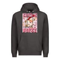 Smoke santas favorite nurse Premium Hoodie - MaliasSmallBusiness