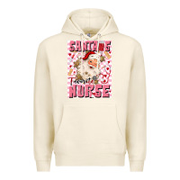 Tofu santas favorite nurse Premium Hoodie - MaliasSmallBusiness