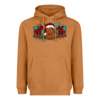 Meerkat christmas mom highland cow Heavyweight Hoodie - BarkalooDesign