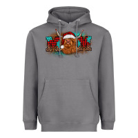 Storm christmas mom highland cow Heavyweight Hoodie - BarkalooDesign