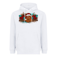 White christmas mom highland cow Heavyweight Hoodie - BarkalooDesign