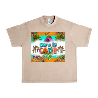 French Oak born to camp Urban Heavy Tee - Zillion Design Studio