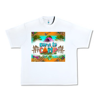 White born to camp Urban Heavy Tee - Zillion Design Studio