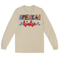 Mushroom American babe Long Sleeve Tee - AdoDesignShop