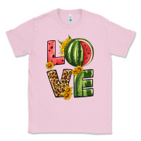 Bubblegum Pink love watermelon Classic Tee - HRA Design Shop