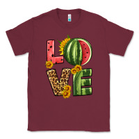 Burgundy love watermelon Classic Tee - HRA Design Shop