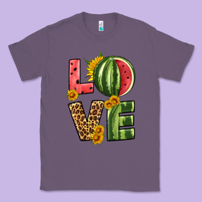 Love Watermelon Classic Tee Designed By Hra Design Shop