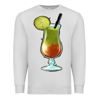 Dove Grey Margarita Glass Premium Sweatshirt - Jasminsmagicworld