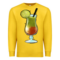 Lemon Margarita Glass Premium Sweatshirt - Jasminsmagicworld