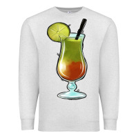 Oatmeal Heather Margarita Glass Premium Sweatshirt - Jasminsmagicworld