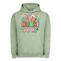 Pigment Oil Green easter nurse bunny Urban Hoodie - Artiststas