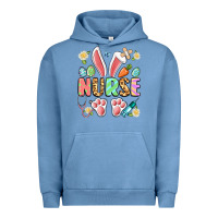 Pigment Pebble Blue easter nurse bunny Urban Hoodie - Artiststas